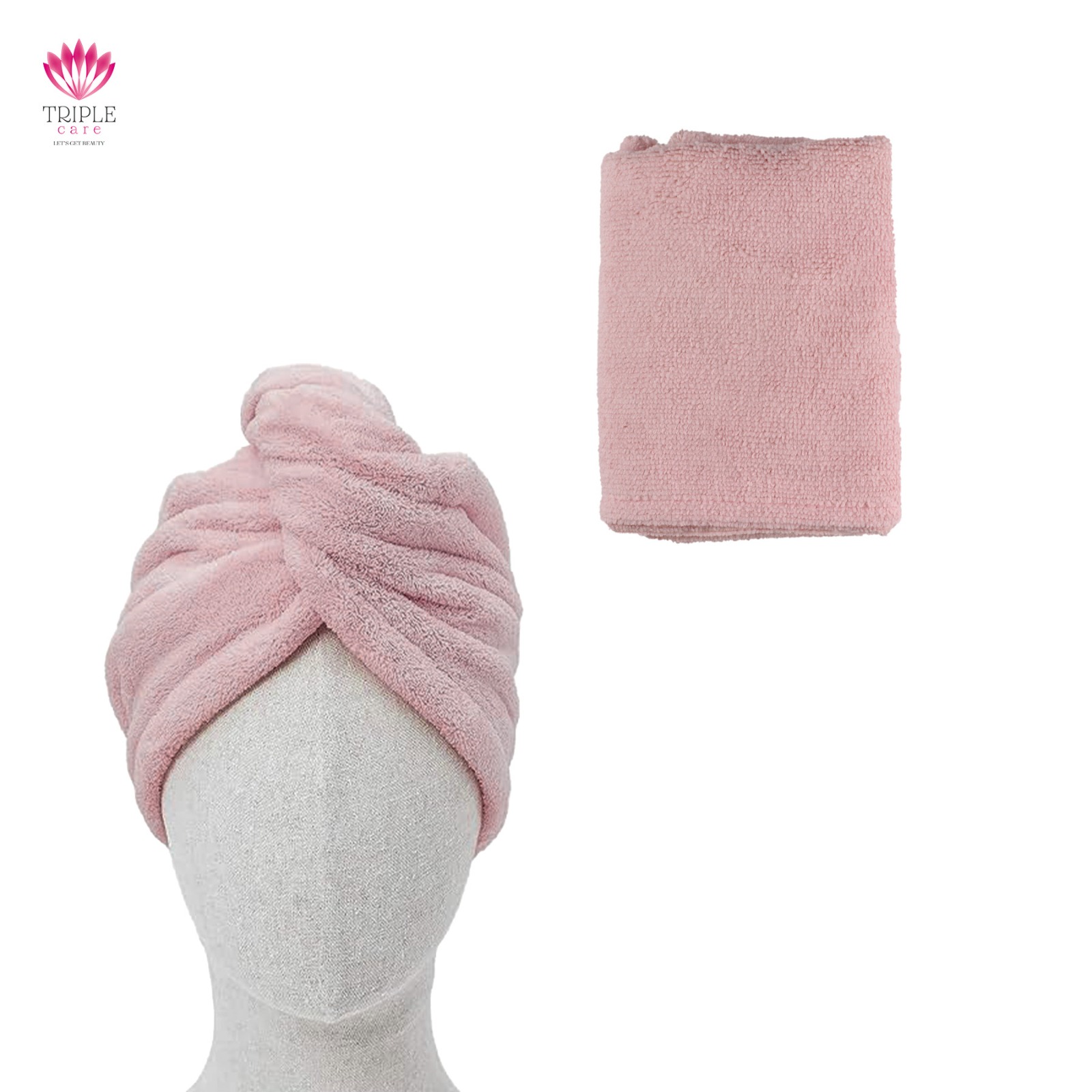 منشفة الشعر TCARE HAIR DRYING CAP TOWEL T320