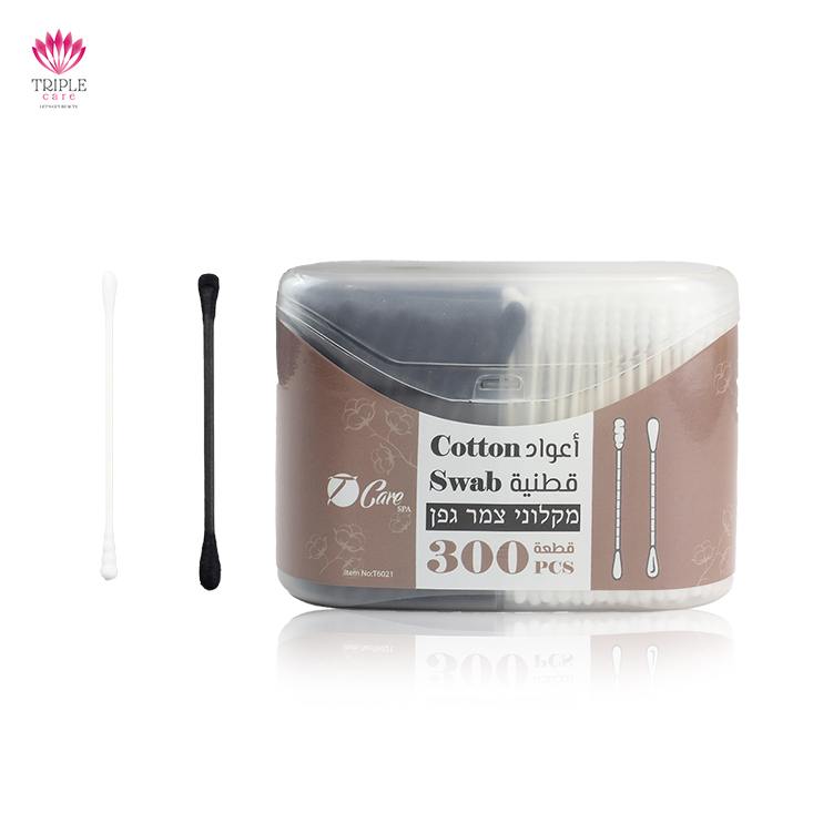 اعواد قطنية استعمالات متعددة 300 قطعة T-CARE T6021