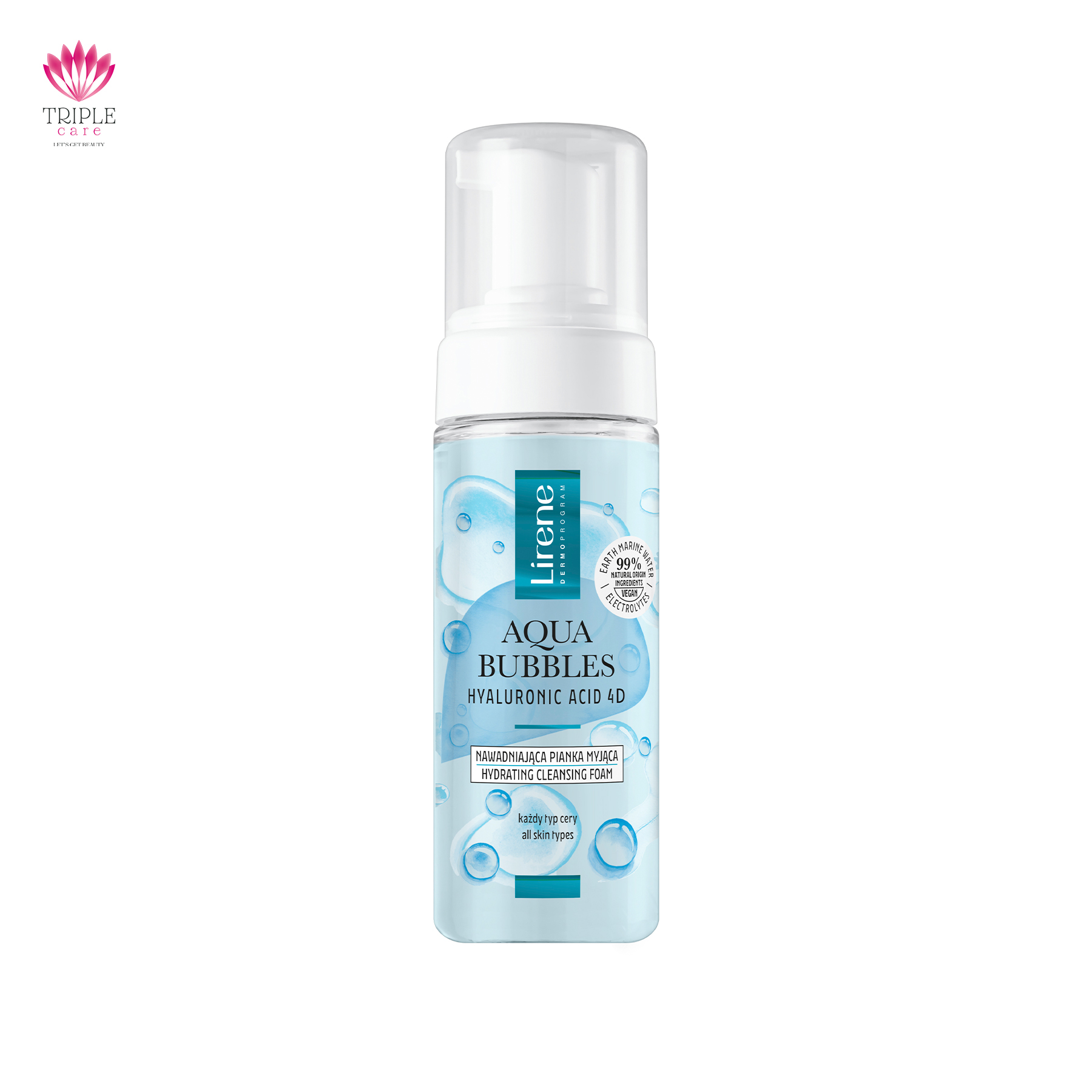 ليرين غسول وجه اكوا بابلز رغوة 150ملAqua Bubbles