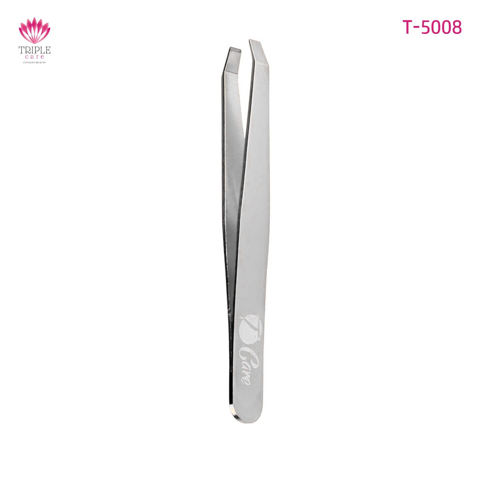 ملقط حواجب مفرد عريض " تي كير T5008-T-CARE
