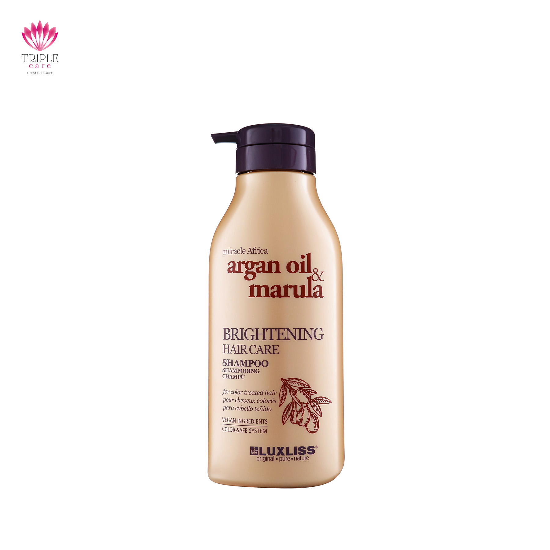 لوكسليس شامبو اشراقة ارجان LUXLISS HAIR SHAMP 500m