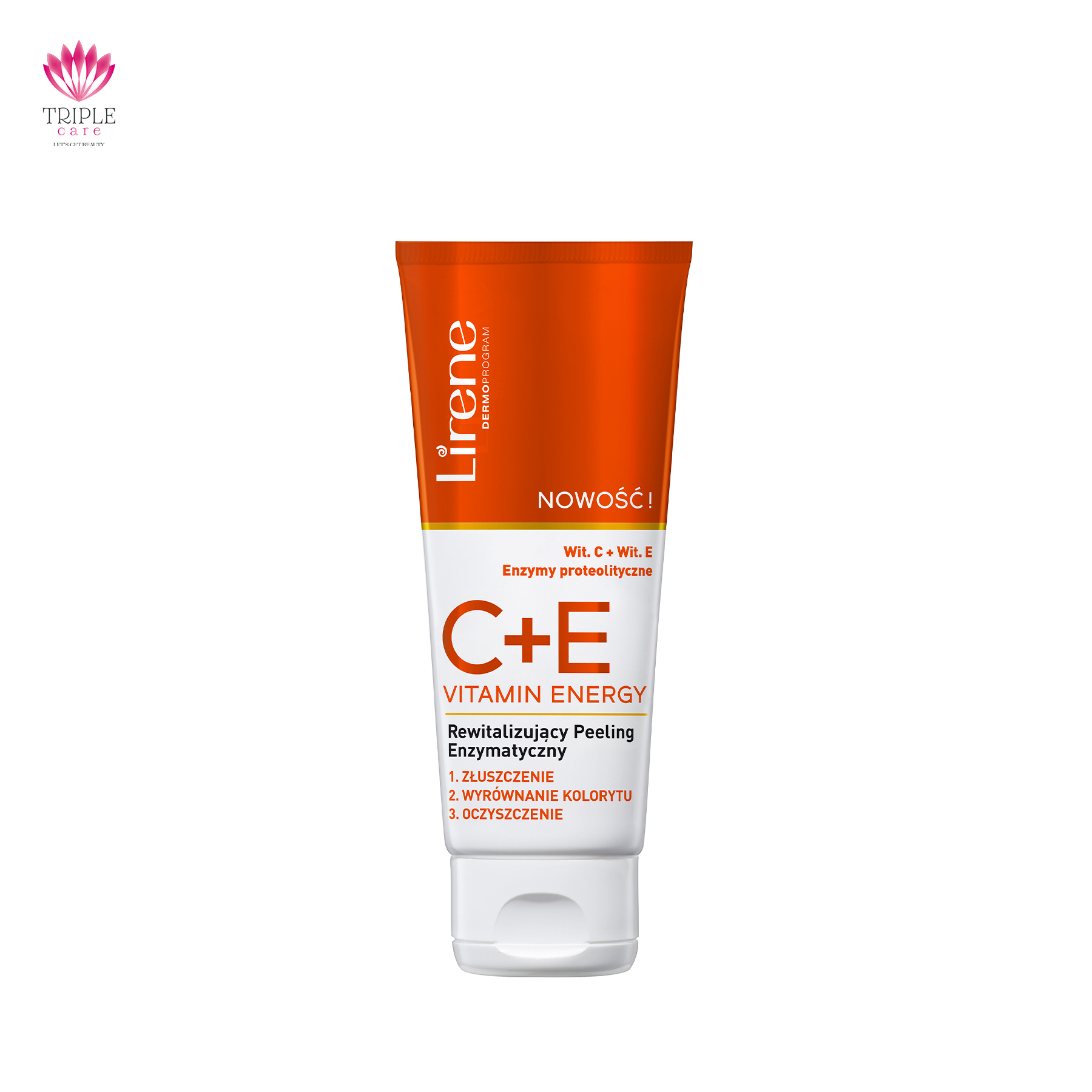 مقشر انزيمي سي +اي تيوب 75مل Lirene C+E Peeling