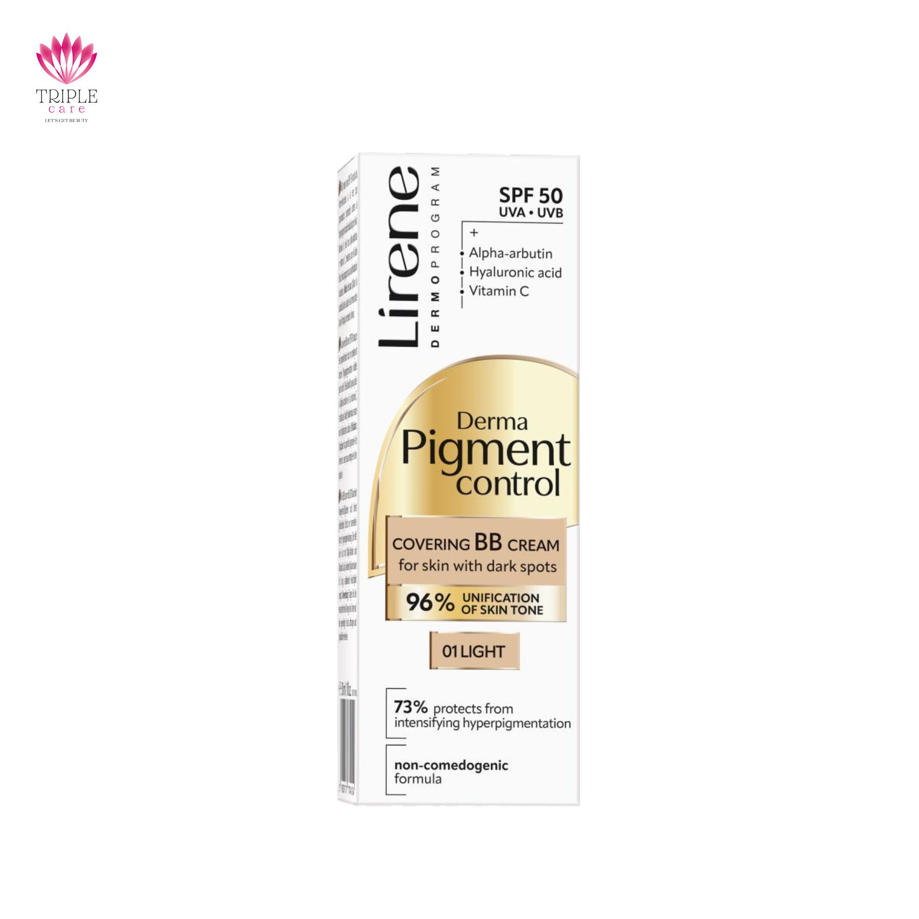 بيبي كريم ديرما للتصبغات Lirene BB 01 light SPF50