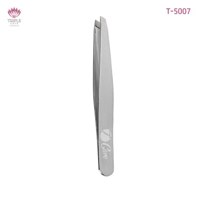 ملقط حواجب مفرد مائل حاد " تي كير T5007-T-CARE