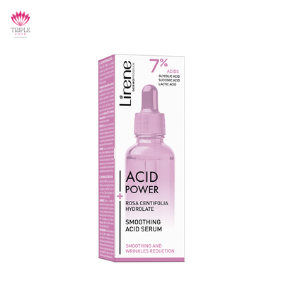 ليرين سيروم تنعيم الورد  زهري  ACID POWER