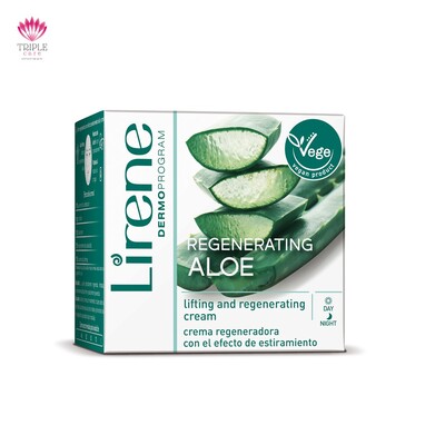 كريم ترطيب الوفيرا والشيا lirene aloe & karite