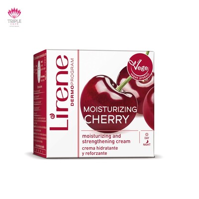 كريم ترطيب الكرز Lirene Cherry &Lemon Moisturizin