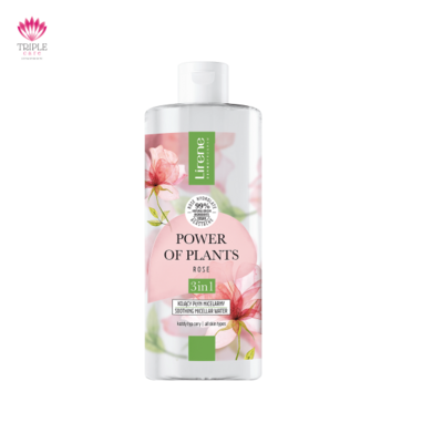 منظف ميسلار الورد 3في1 Lirene Micellar 400ML