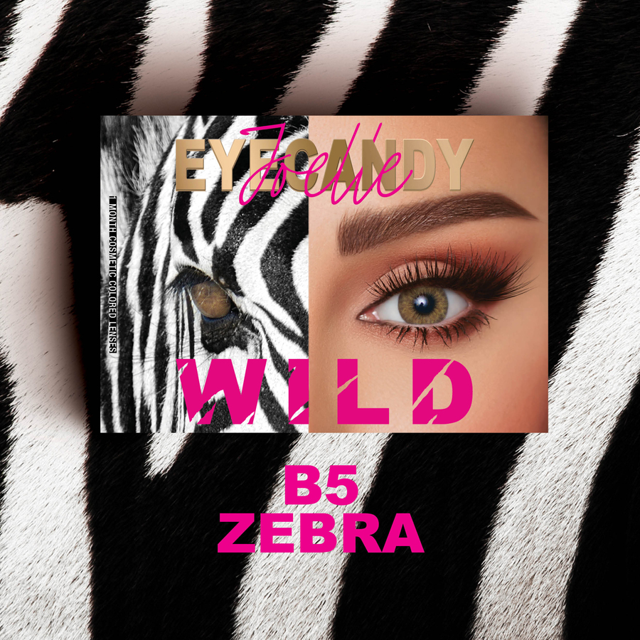 أي كاندي زيبرا eyecandy lens B5 zebra