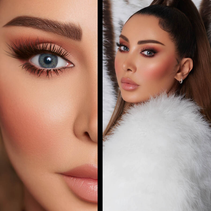 أي كاندي وايت تايجر eyecandy lens B8 white tigr