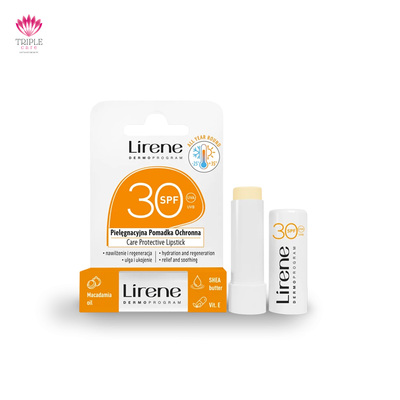 مرطب ومعالج شفاه طبي ستيك Lirene LIPCARE SPF30